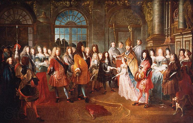 unknow artist Marriage of Louis of France,